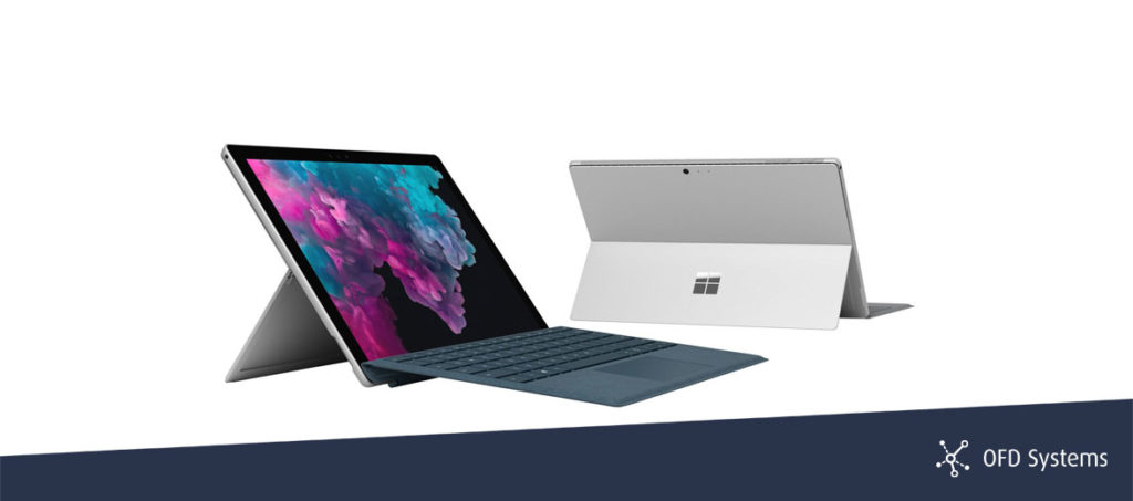 Bild eines Microsoft Surface in der neuen Generation